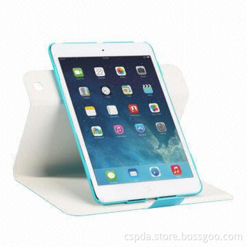 PU Leather 360° Rotation Back Standing Case for iPad Mini Retina with Stand Function